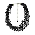 Bead Multi-Strand Necklace - Black (18