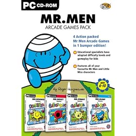 Mr Men Arcade Games Quad Pack