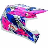 Bell Unit Women's Moto-9 Motocross Motorcycle Helmet - Hot Pink / Large