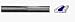 Whiteside SC16 - Standand Straight Bits (Solid Carbide) - Double Flute - Shank 1/4 - Cutting Diameter: 1/4 Cutting Length: 1 OAL: 3