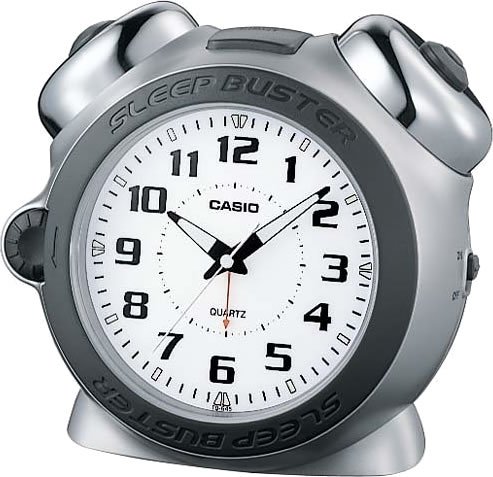 CASIO 目覚し時計 TQ-645-8JF アナログタイプ