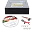 Pioneer BDR-209DBK-KIT 16X Blu-ray Writer Drive + Nero 12 Essentials Burning Software + Sata Cable Kit