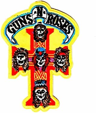 Guns N Roses Logo 005 Embroidered Iron on Patch