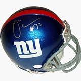 Osi Umenyiora Autographed New York Giants Replica Mini Helmet