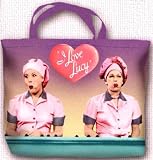 LAMPS BEAUTIFUL Lucy Collectibles Small Tote Travel Bag--Chocolate
Factory