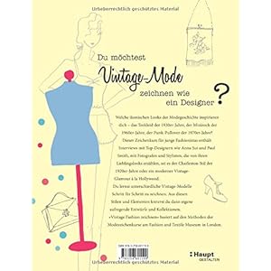 Vintage Fashion zeichnen: Modezeichnen Schritt für Schritt