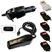 Electronic Metro Triple Charger Bundle for Nokia and Sony Ericsson Phones and iPod
