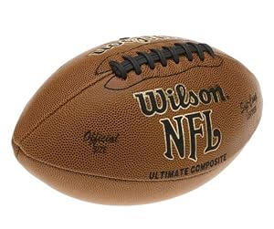 Wilson F1845 NFL Ultimate Composite Game Football (Official Size)