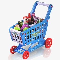 78tlg. Kinder Einkaufswagen mit viel Zubeh�r f�r Kaufladen