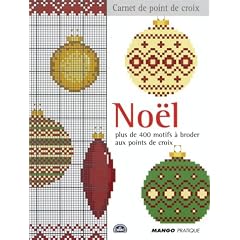 No�l : Plus de 400 motifs� broder aux points de croix