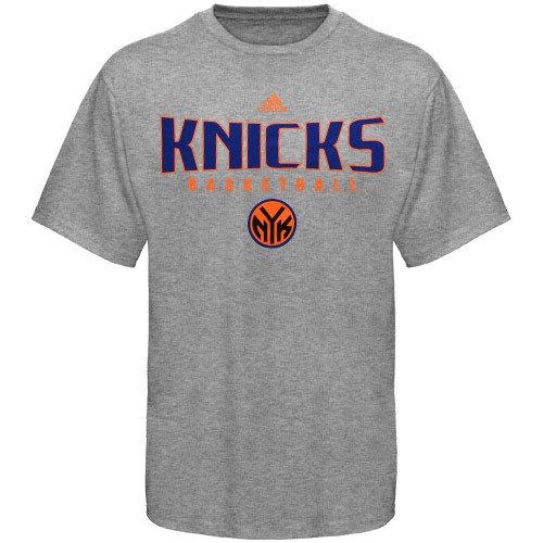 adidas New York Knicks Ash Absolute T-shirt (Small)