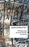 Revue Gallimard  / Prospectus et tous écrits suivants, tome 1