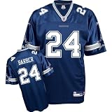 Marion Barber Jersey: Reebok White Replica #24 Dallas Cowboys Jersey - Large