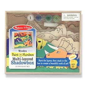 Melissa and Doug Dinosaurs - Paint By Numbers