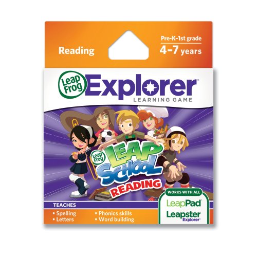 LeapFrog Explorer Learning Game: LeapSchool Reading (works with LeapPad & Leapster Explorer)