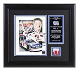 Dale Earnhardt Jr. - Bud Shootout - Framed 8x10 Litho Race Worn Suit Piece