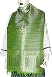 Designer Scarf Vintage Accessories Silk India Clothes 22 x 72