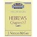 Hebrews  I (Thru the Bible Commentary)