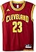 Lebron James Cleveland Cavaliers NBA Adidas Men's Replica Jersey - Burgundy