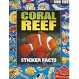Born Free Coral Reef Sticker Facts with Sticker by  Peter Eldin and Q2A Solutions