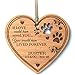 LifeSong Milestones Personalized Pet Memorial Dog Ornament Christmas Sympathy Gift Pets Loss Dogs Cats in Memory Keepsakes (If Love Could Have Saved You Heart Ornament)