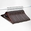 Dark Wood Hangers - 30-pk.