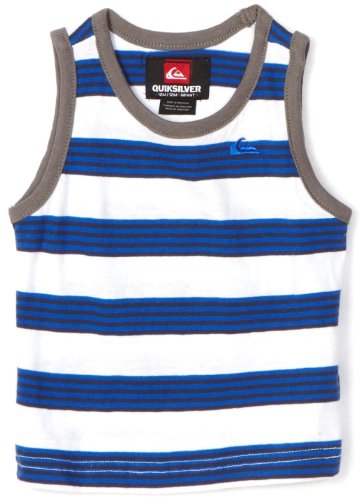 Quiksilver Baby-boys Infant Heller Tank Top, White, 6-9 Months