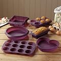 ProCook Aubergine Silicone Bakeware Set 6 Piece