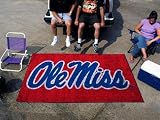 OLE MISS Script ULTI-MAT 5'x8' Floor Mat (Rug) - Mississippi Rebels - Ole Miss