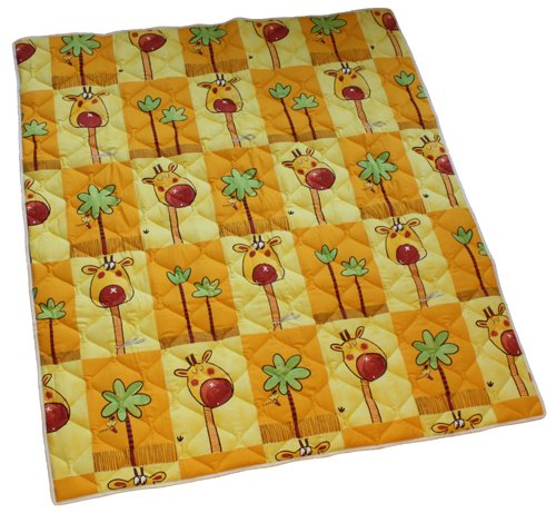 Ideenreich 1987 Krabbeldecke Krabbeltraum Giraffe 135 x 150 cm