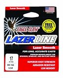 Eagle Claw Tackle Lazer Smooth Mono 17lb Test 400yd Spool Clear