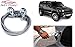 Auto Pearl - Car Auto Full Steel Towing Tow Cable Rope 2000kgs 6mm Heavy Duty 4Mtr For - Hummer H3 RS.549.00