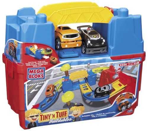 Childrens Toyshop  Toys : Mega Bloks Tiny 'n Tuff Fast Tracks City