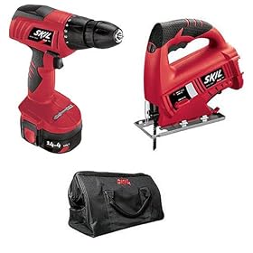 Factory-Reconditioned Skil 2567-09-RT 14.4V Drill Driver and Jig Saw Cordless Combo Kit by Skil
