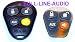 874V Viper 4-Button Replacement Case for 474V Remote