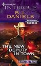 The New Deputy in Town (Whitehorse, Montana #2) (Larger Print Harlequin Intrigue Series #1002)