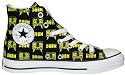 CONVERSE All Star Punk Hi - Chucks - Black/Yellow - schwarz/gelb