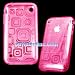 Cuffu PINK FS Apple Iphone 1st Generation / iPhone 3G / iPhone 3G S Excellent Quality Crystal Skin Case Cover in Only One LOWEST Shipping Rate