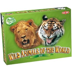 Wild Animals of the World Card Quiz