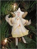 Department 56 Krinkles Star Face Angel Mini Carolers Christmas Ornament #85410