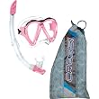 Cressi Adult Lince Mask + Gamma Snorkel Scuba Combo