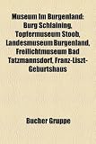 Museum Im Burgenland: Burg Schlaining, Topfermuseum Stoob, Landesmuseum Burgenland, Freilichtmuseum Bad Tatzmannsdorf, Franz-Liszt-Geburtsha - 