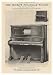 1905 Aeolian Weber Pianola Piano Photo Print Ad