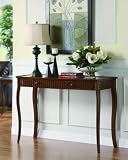 Coaster 900964 Two-Drawer Console Table Chocolate