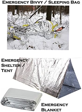 3 in One Emergency Blanket / Mylar Tent / Emergency Bivvy From Switchback Outdoor Gear