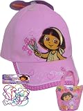 Casual Dora Pink Cap + Bracelets & Coin Purse