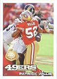 2010 Topps NFL Football Card # 405 Patrick Willis AP - San Francisco 49ers (All Pro) NFL Trading Card in a Protective ScrewDown Case!