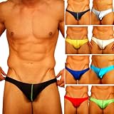 Mens New Solid Thong Swimsuit Gary Majdell Sport