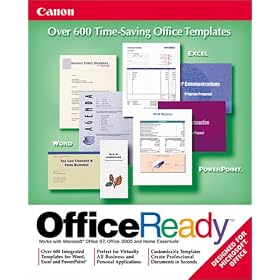 Click here to buy OfficeReady 2.0 by Canon Software Publishing.