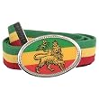 Rasta Big Buckle Belt-Lion W03S62A
